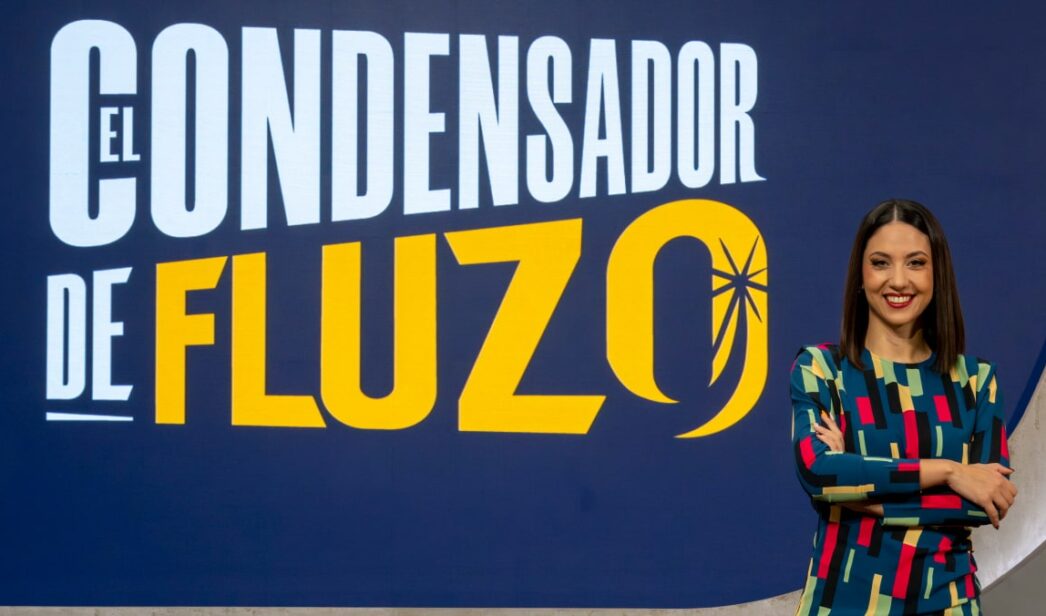 Maya Pixelskaya, nueva presentadora de 'El condensador de fluzo'.