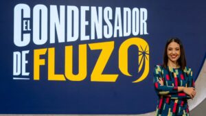 Maya Pixelskaya, nueva presentadora de 'El condensador de fluzo'.