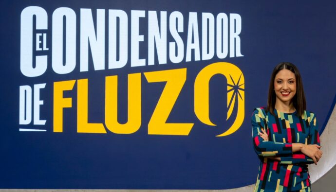 Maya Pixelskaya, nueva presentadora de 'El condensador de fluzo'.