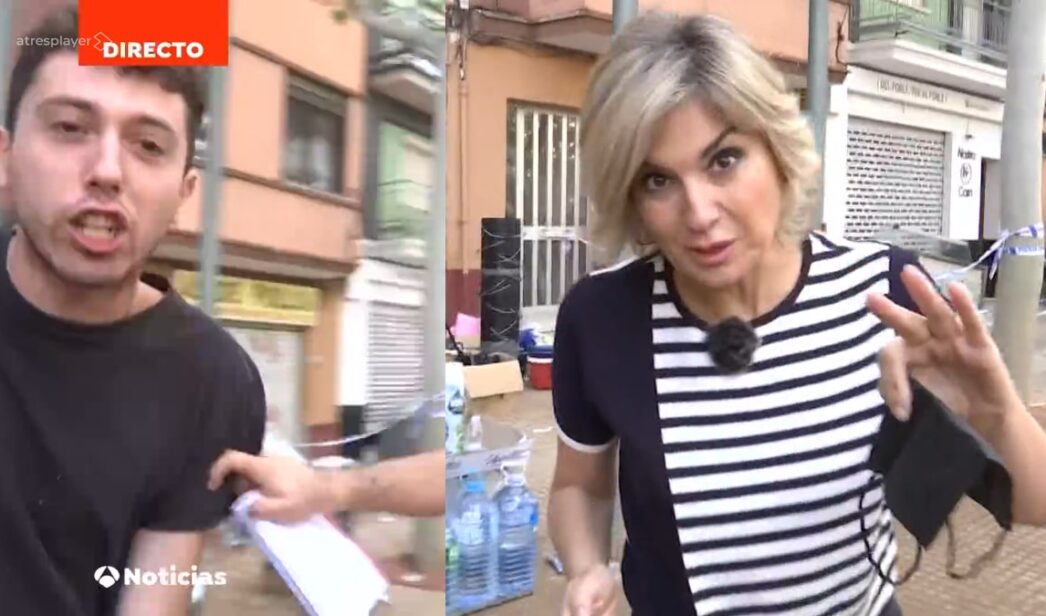 Sandra Golpe en 'Antena 3 Noticias'.