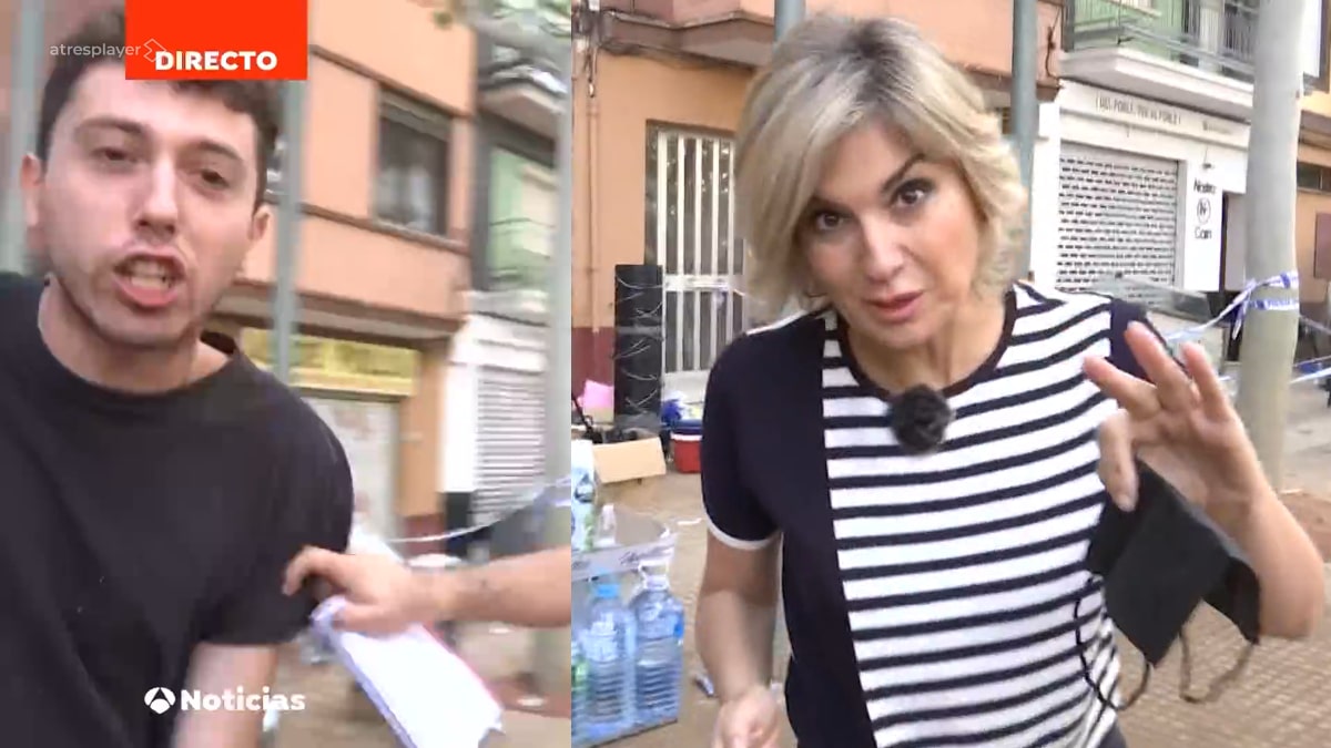 Sandra Golpe en 'Antena 3 Noticias'.