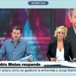 Iñaki López y Cristina Pardo en 'Más vale tarde'.