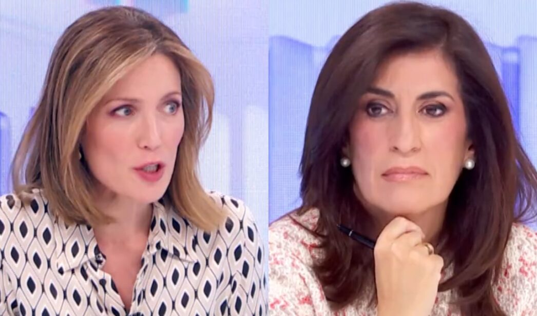 Silvia Intxaurrondo y Ana Samboal en 'La Hora de La 1'.