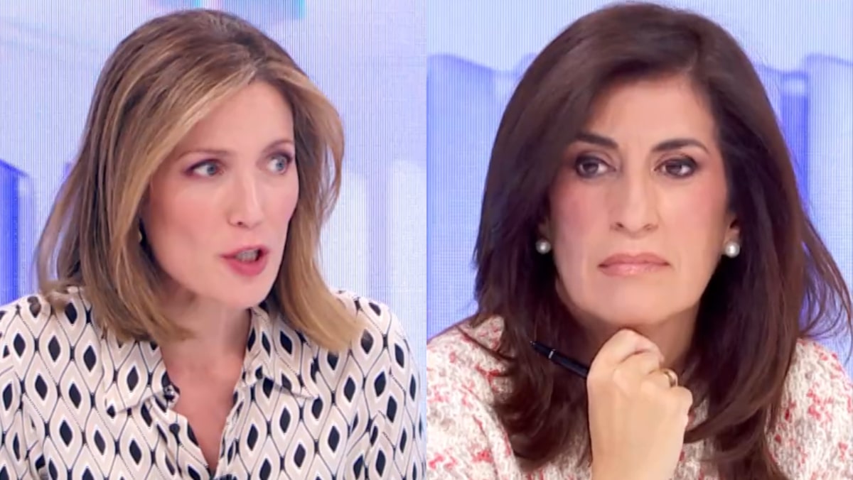 Silvia Intxaurrondo y Ana Samboal en 'La Hora de La 1'.