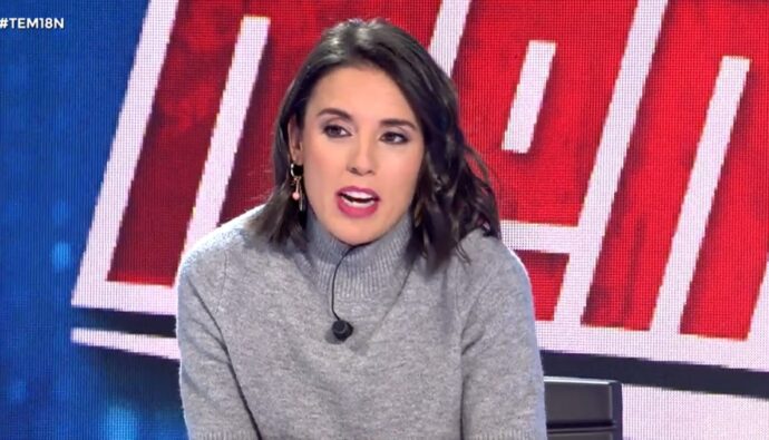 Irene Montero en 'Todo es mentira'.