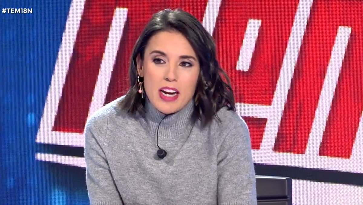 Irene Montero en 'Todo es mentira'.