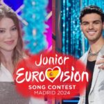 María Isabel y Abraham Mateo, invitados de Eurovisión Junior 2024.