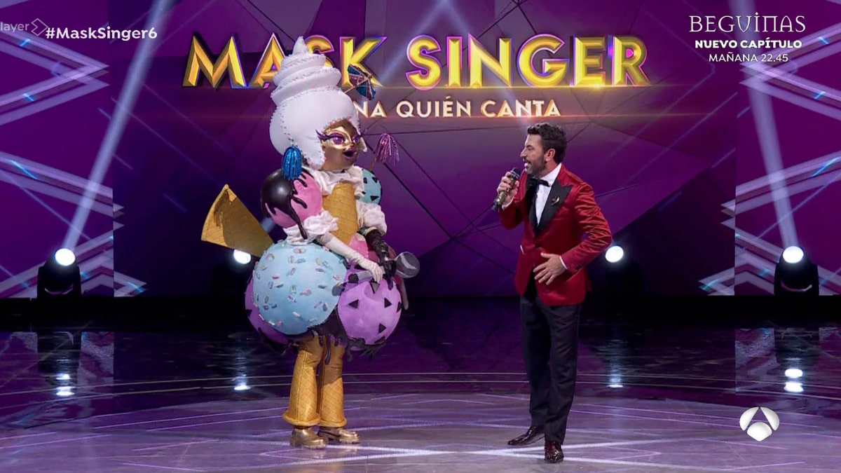 Helado, desenmascarada en 'Mask singer 4'.