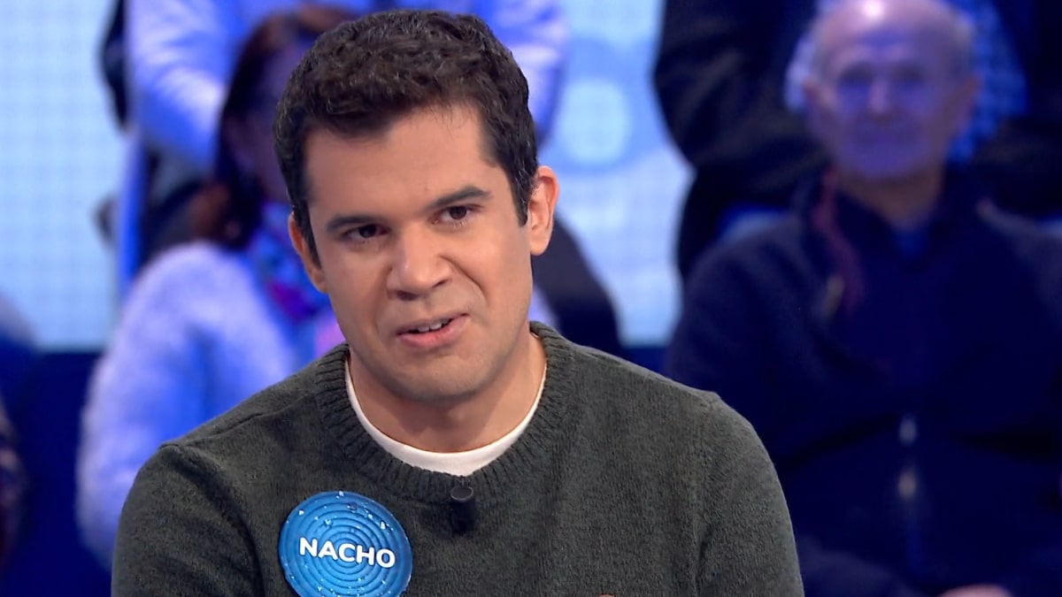 Nacho Mangut en 'Pasapalabra'.