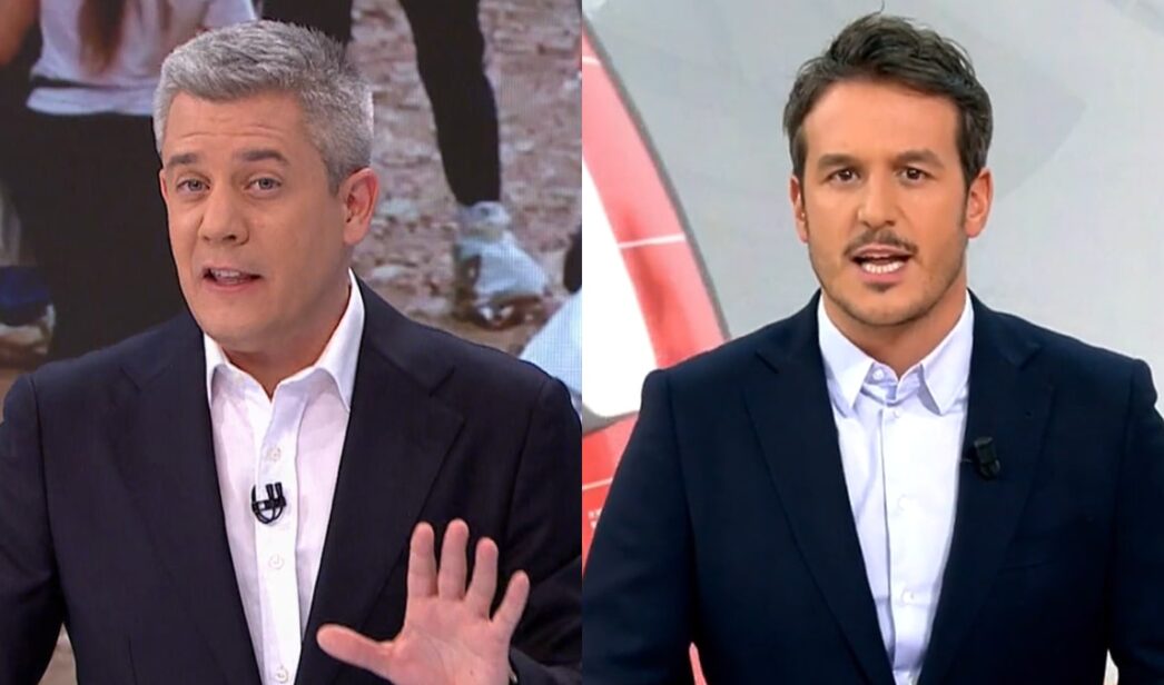 Rodrigo Blázquez en 'La Sexta Noticias' y Diego Losada en 'Noticias Cuatro'.