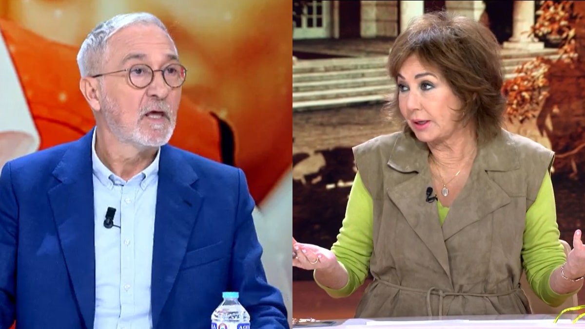 Xavier Sardá y Ana Rosa Quintana en 'TardeAR'.