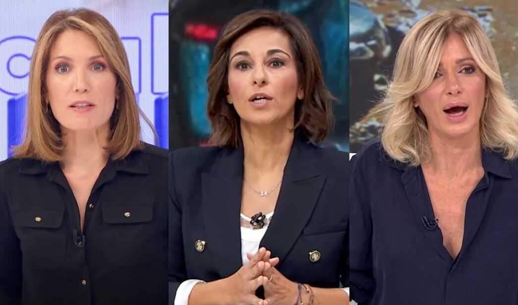 Silvia Intxaurrondo, Adela González y Susanna Griso.