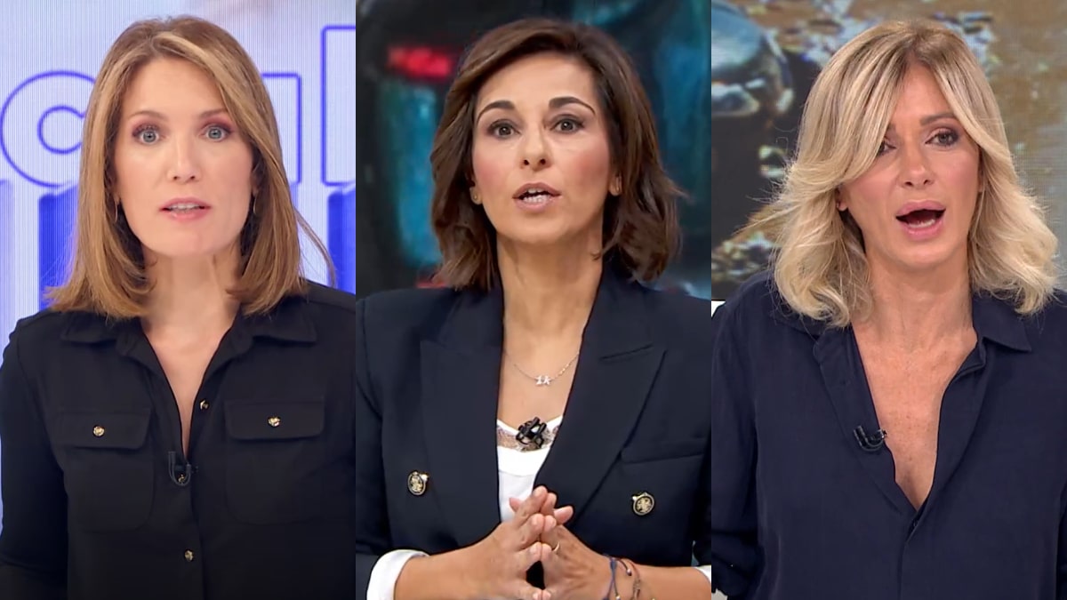 Silvia Intxaurrondo, Adela González y Susanna Griso.