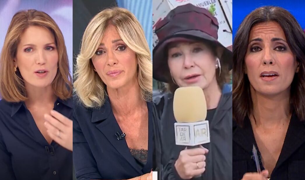 Silvia Intxaurrondo, Susanna Griso, Ana Rosa Quintana y Ana Pastor.