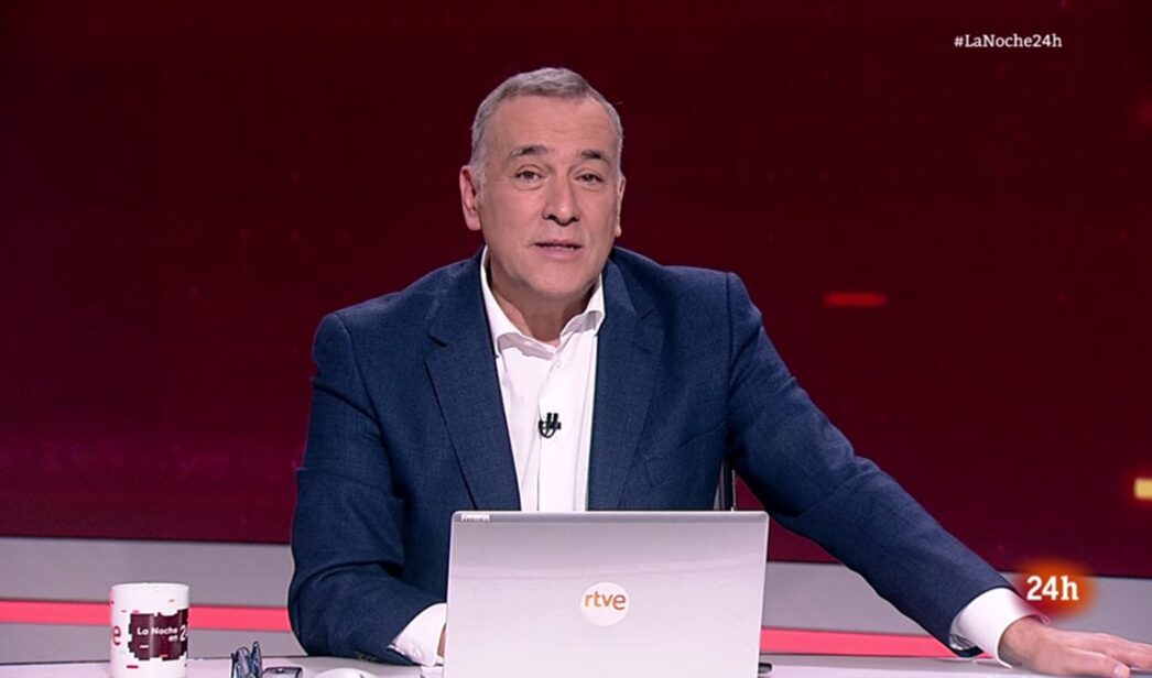 Xabier Fortes en 'La noche en 24 horas'