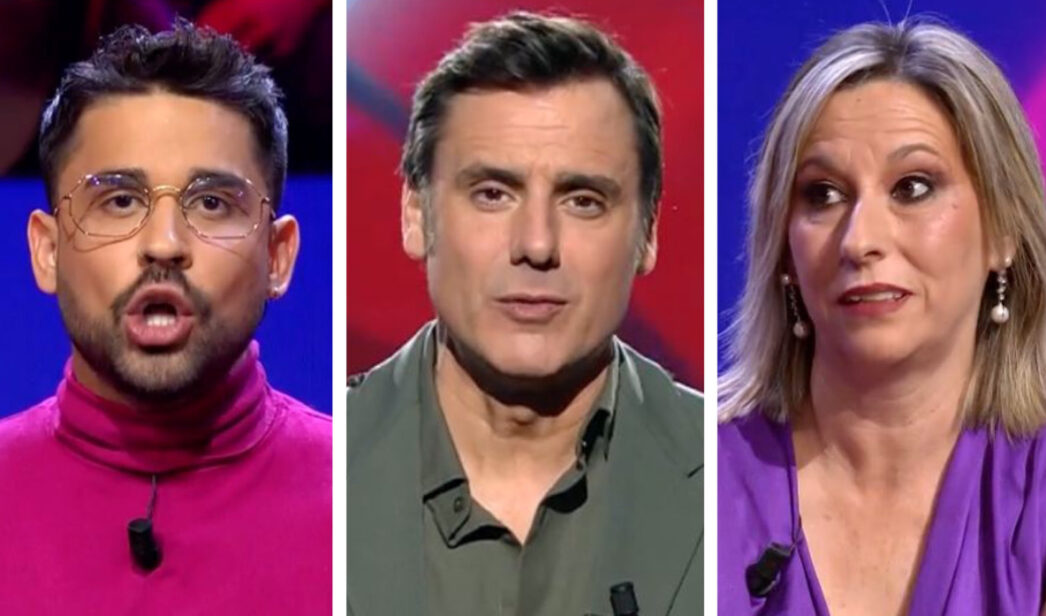 Miguel Frigenti, Ion Aramendi y la madre de Violeta en el debate de 'Gran Hermano'