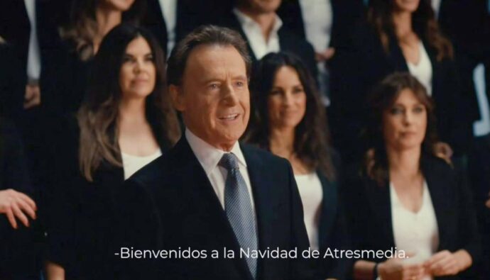 Nos colamos en el rodaje del spot navideño de Atresmedia: un mensaje de inclusión y diversidad