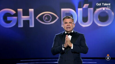 Jorge Javier durante la gala final de 'Gran Hermano'