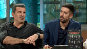 Luís Figo y David Broncano