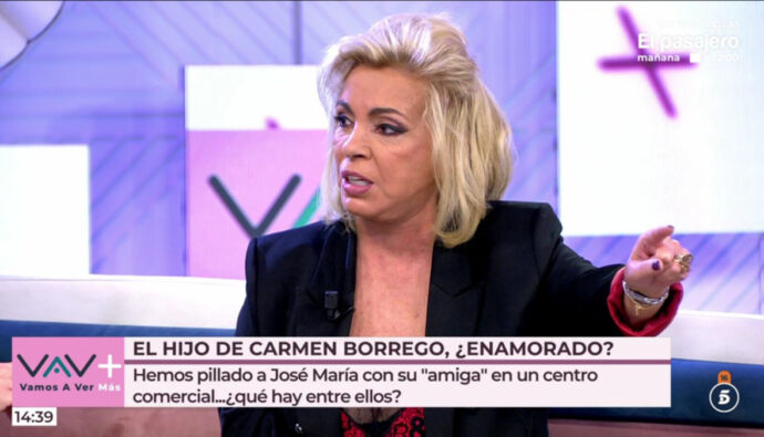 Carmen Borrego se desata contra 'Vamos a ver'