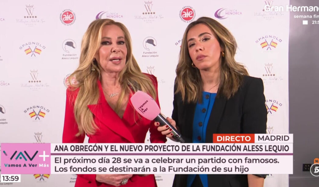 Ana Obregón en 'Vamos a ver'