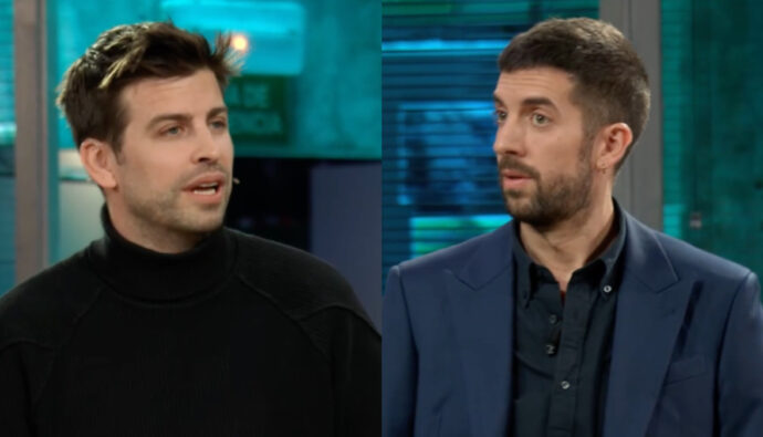 Gerard Piqué y David Broncano