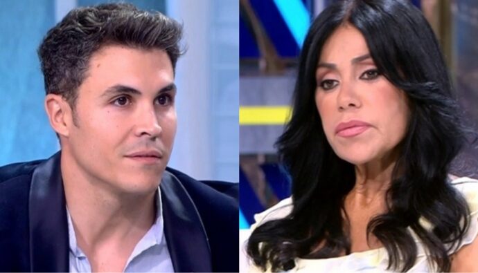 Kiko Jiménez responde a Maite Galdeano en 'Fiesta'.