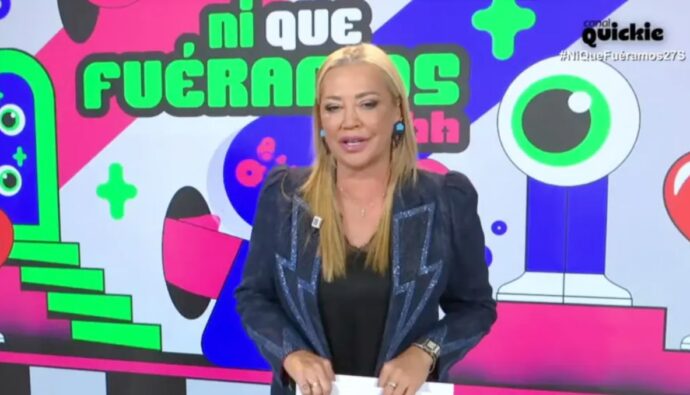 Belén Esteban en 'Ni que fuéramos'.