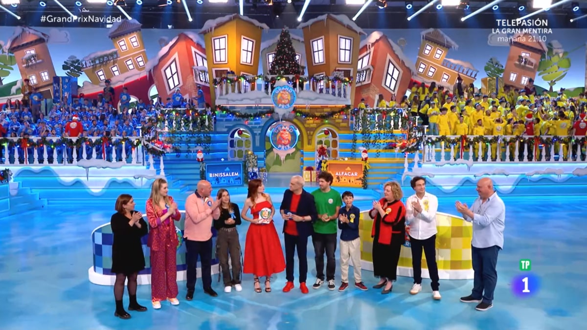 Binissalem o Alfacar: Este es el primer pueblo finalista de 'El Grand Prix de la Navidad' en TVE