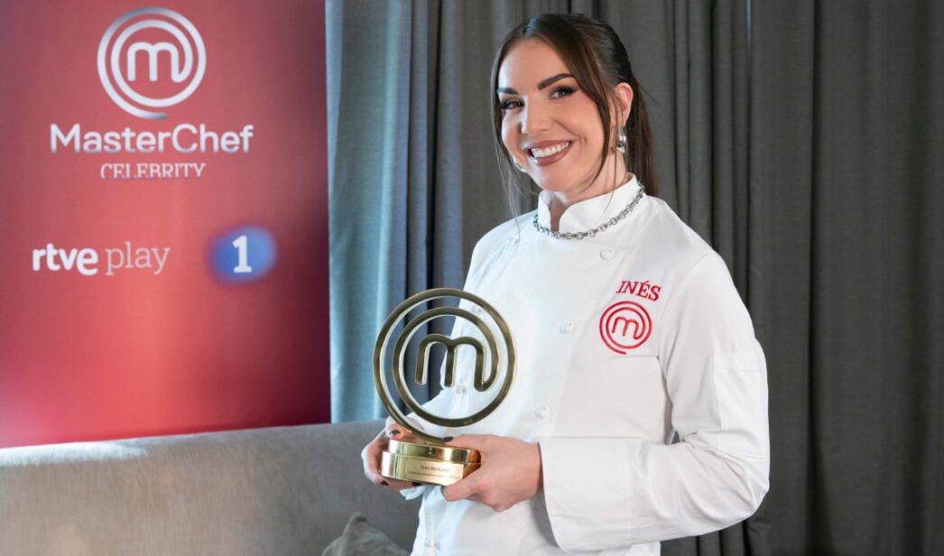 Inés Hernand, ganadora de 'MasterChef Celebrity'.