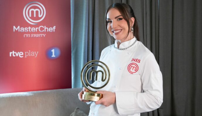 Inés Hernand, ganadora de 'MasterChef Celebrity'.