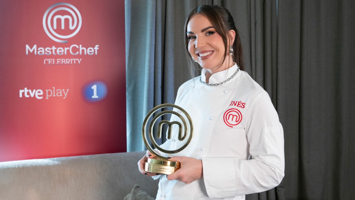 Inés Hernand, ganadora de 'MasterChef Celebrity'.