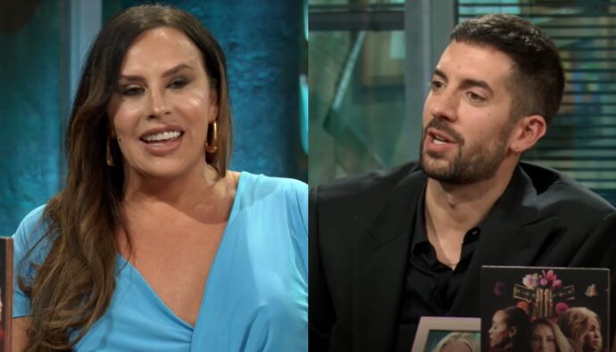 Karla Sofía Gascón y David Broncano en 'La revuelta'.