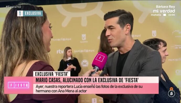 Mario Casas en 'Fiesta'.