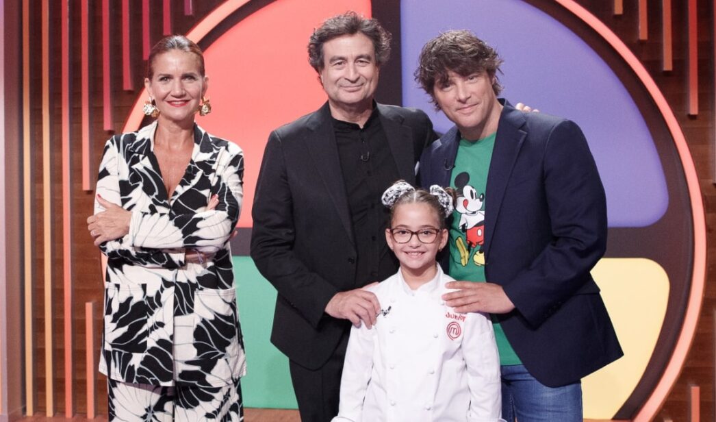 Samantha, Pepe, Jordi y Loreto en 'MasterChef Junior'