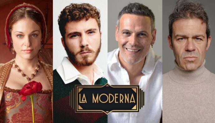 Meritxell Calvo, Álvaro de Juana, Roberto Enríquez y Juli Fábregas en 'La Moderna'.