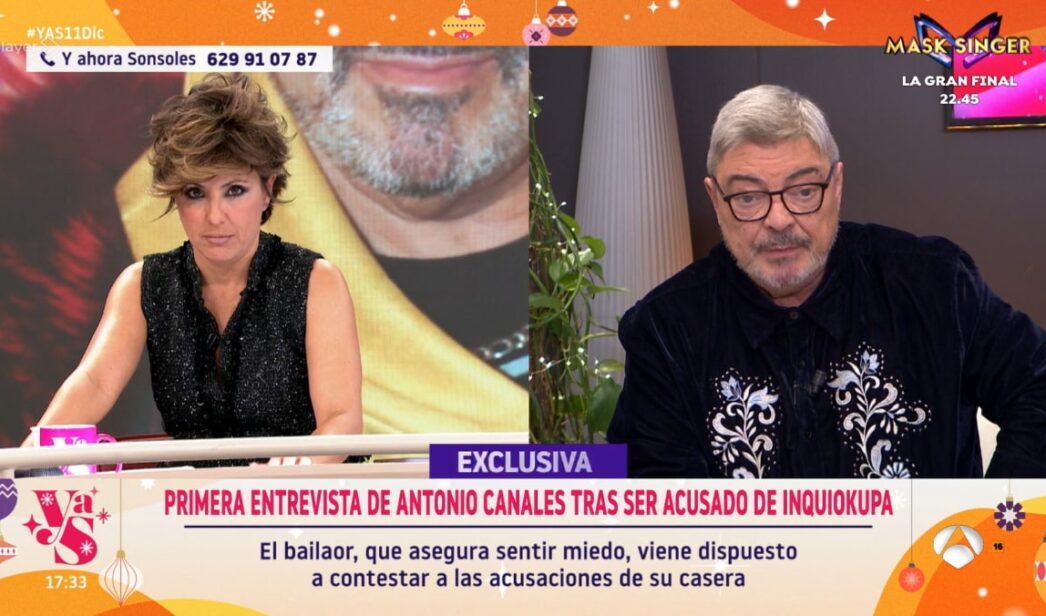 Sonsoles Ónega y Antonio Canales en 'Y ahora Sonsoles'.