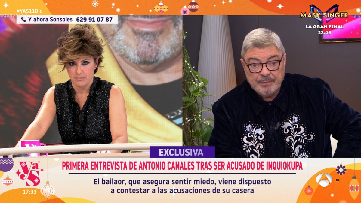 Sonsoles Ónega y Antonio Canales en 'Y ahora Sonsoles'.