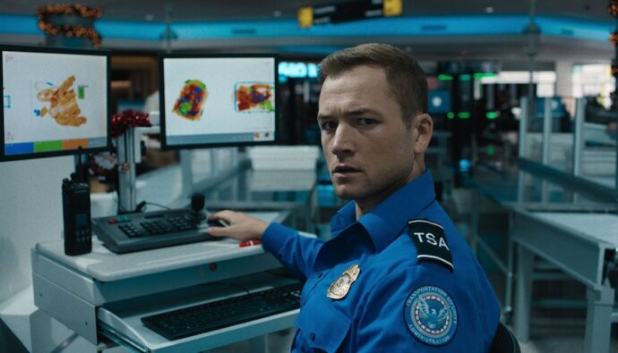 Taron Egerton en Equipaje de mano