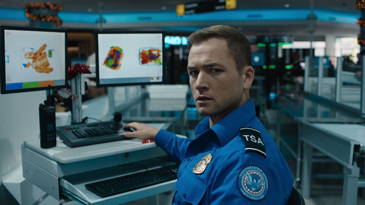 Taron Egerton en Equipaje de mano