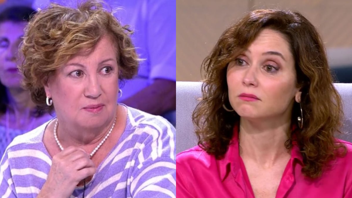 Rosa Villacastín e Isabel Díaz Ayuso