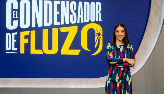 Maya Pixelskaya presentadora de 'El condensador de fluzo'