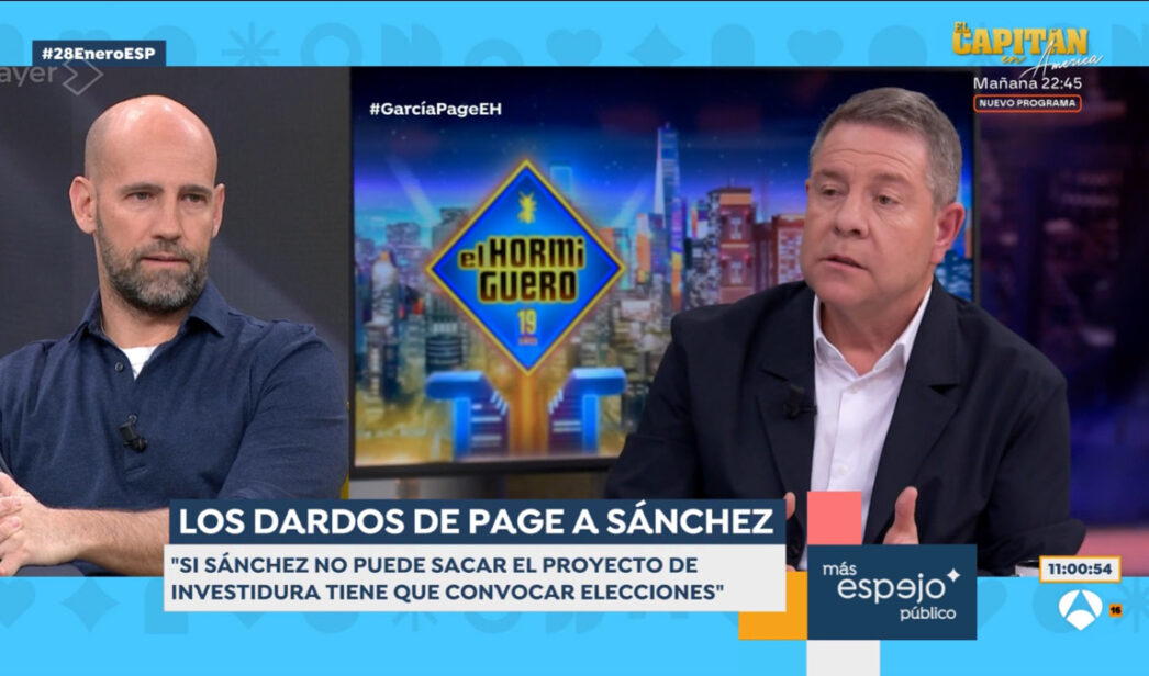 Gonzalo Miró opina de la entrevista de Page en 'El Hormiguero'