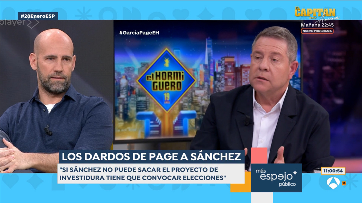 Gonzalo Miró opina de la entrevista de Page en 'El Hormiguero'