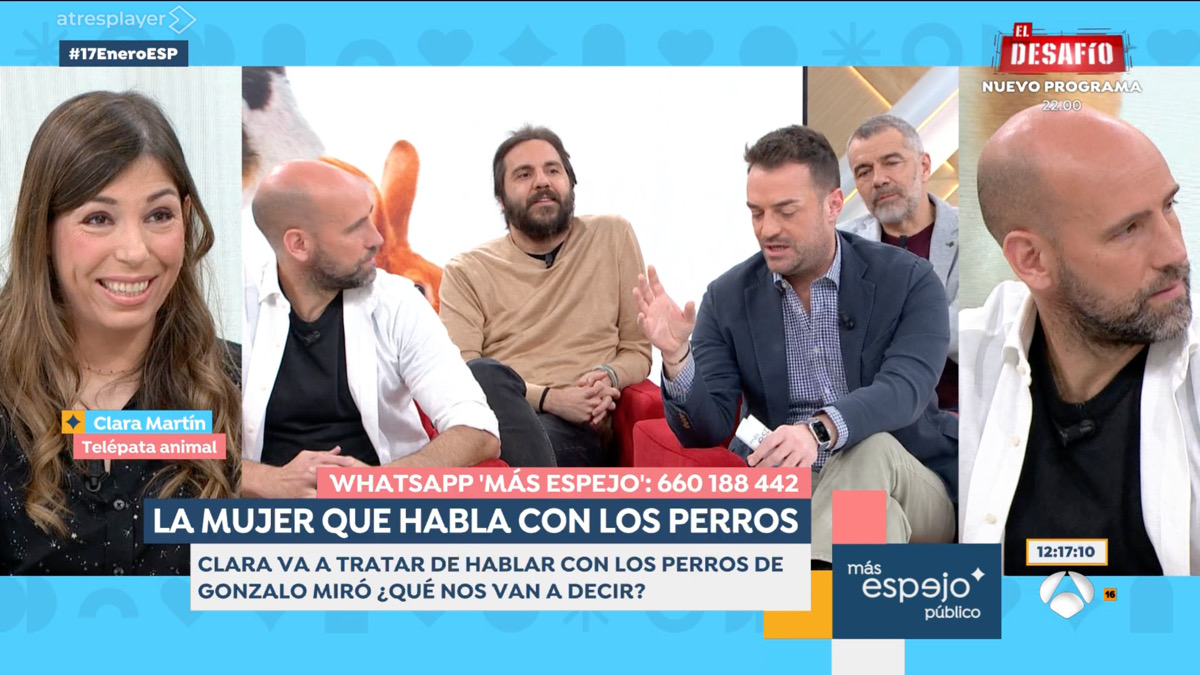 Toni Cantó y Gonzalo Miró en 'Espejo Público'