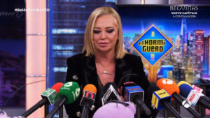 Belén Esteban en su visita a 'El Hormiguero'