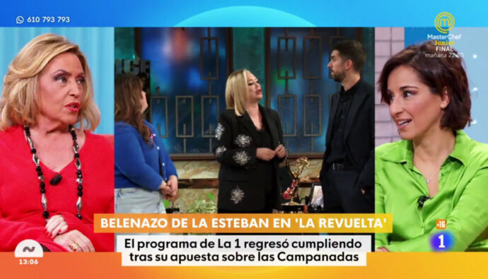 Lydia Lozano habla de Belén Esteban en 'Mañaneros'