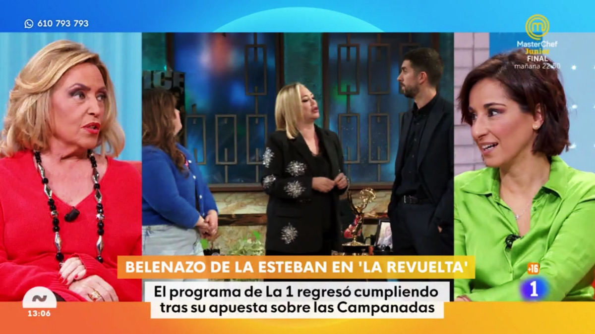 Lydia Lozano habla de Belén Esteban en 'Mañaneros'