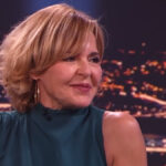 La corresponsal de TVE Almudena Ariza en 'Late Xou'