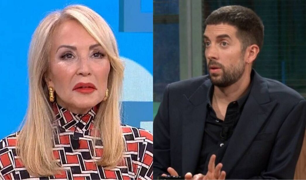 Carmen Lomana y David Broncano.